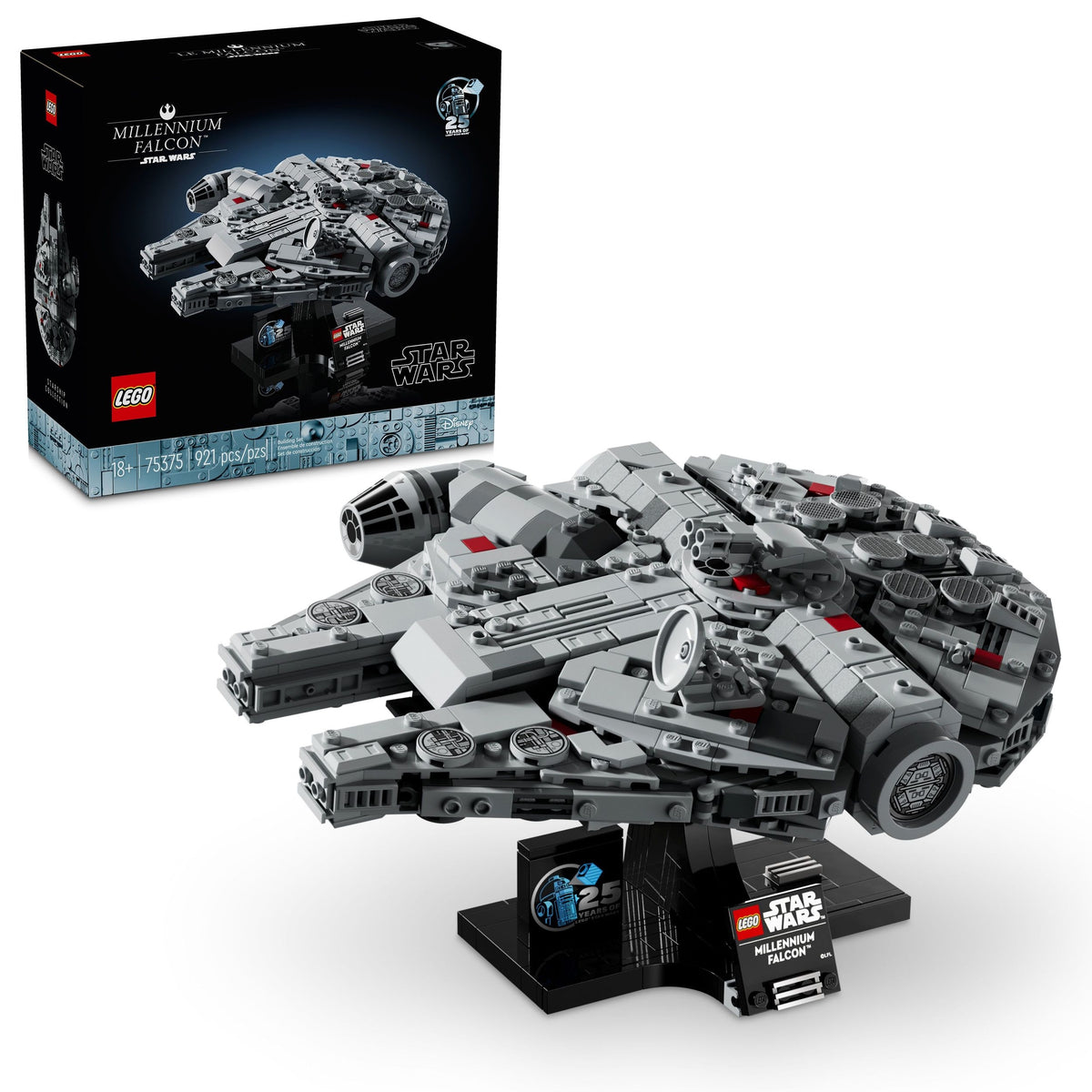 LEGO Star Wars Millennium Falcon - 75375, 921-pcs, Ages 18+