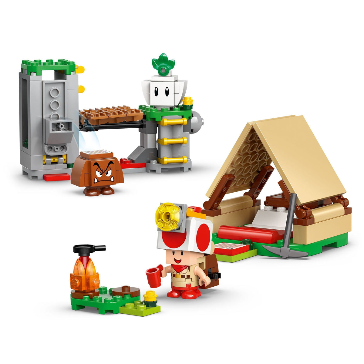 LEGO Super Mario Captain Toad's Camp - 72040, 159-pcs, Ages 6+