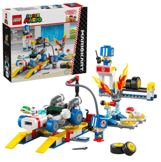 LEGO Super Mario: Mario Kart Toad's Garage - 72035, 390-pcs, Ages 8+