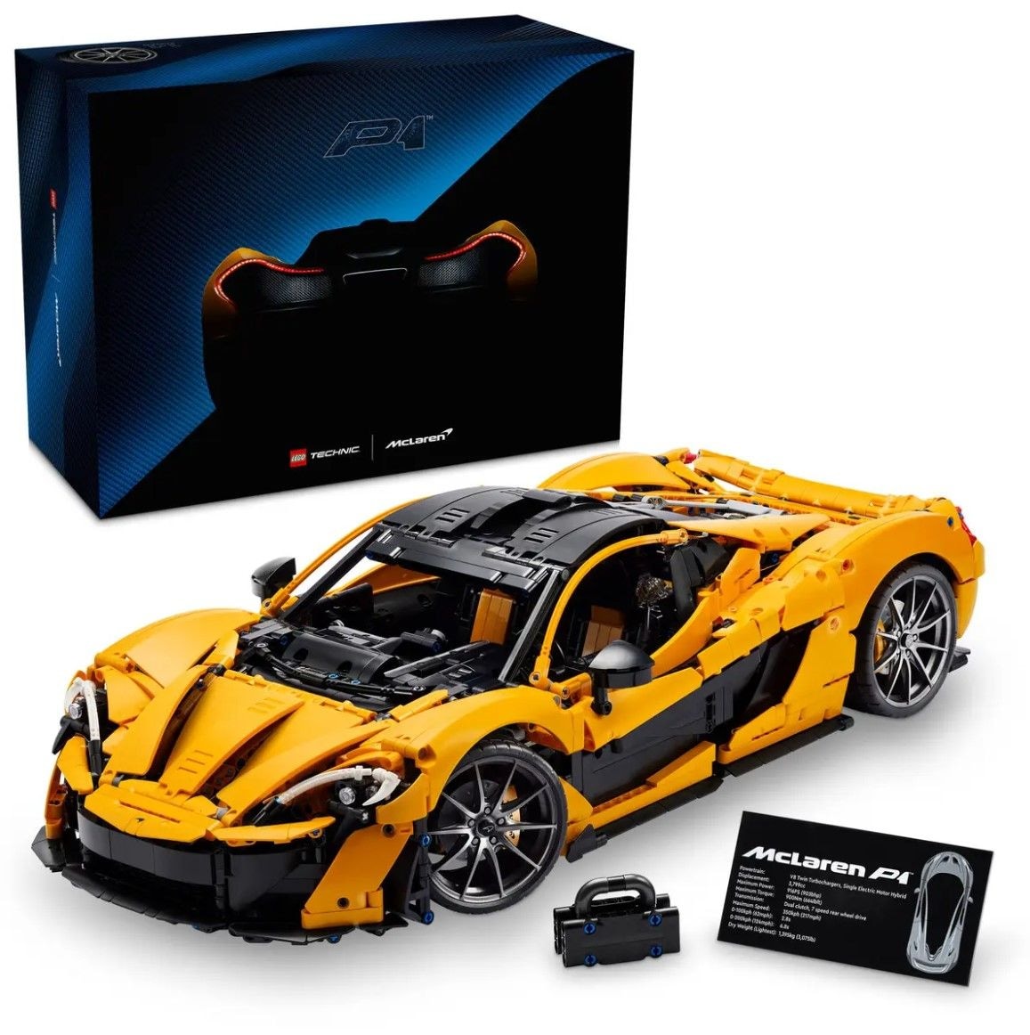 LEGO Technic McLaren P1 - 42172, 3893-pcs, Ages 18+