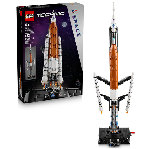 LEGO Technic NASA Artemis Space Launch System Rocket Model Building Set - 42221, 632-pcs, Ages 9+