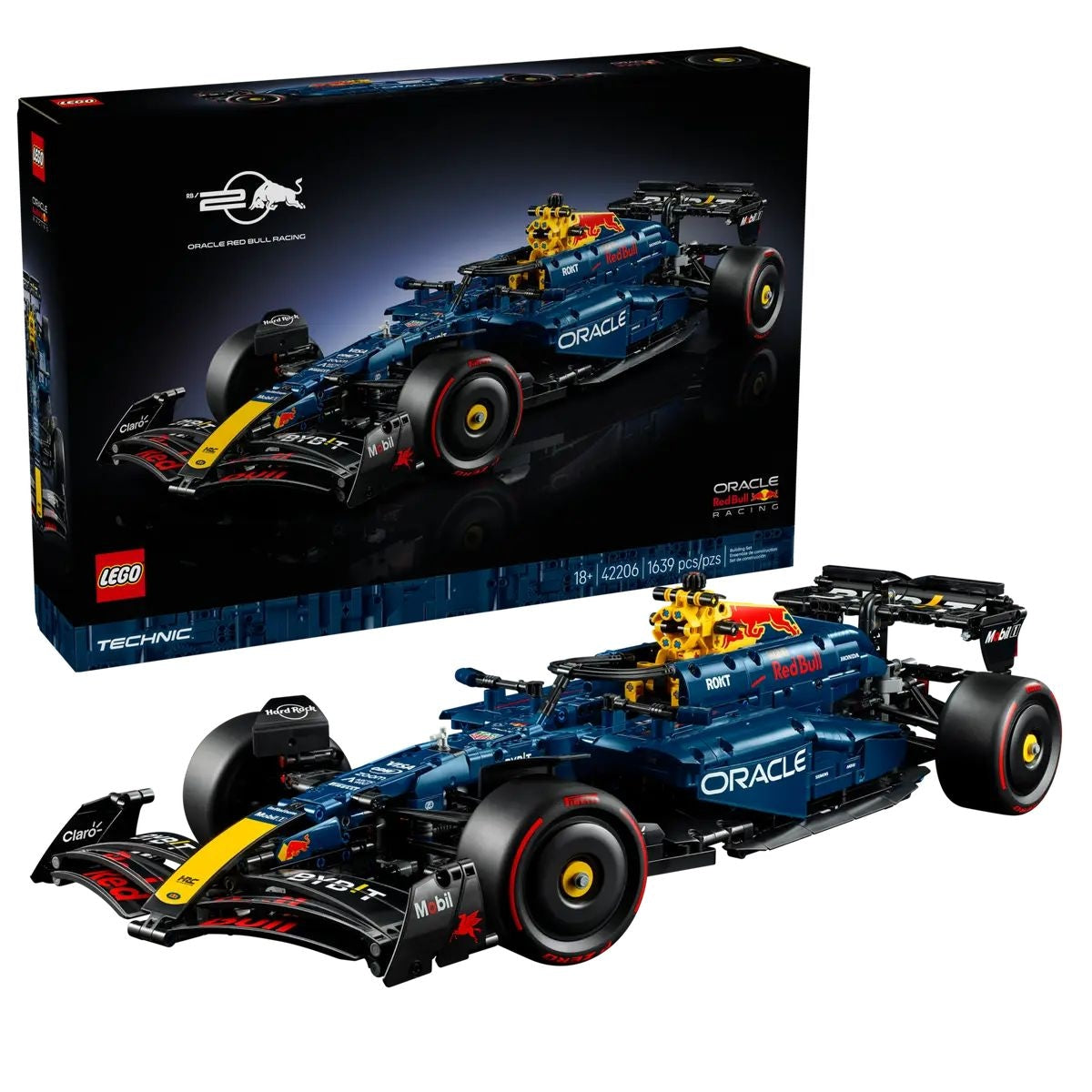 LEGO Technic Oracle Red Bull Racing RB20 F1 Car - 42206, 1639-pcs, Ages 18+