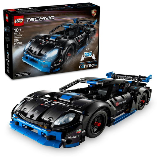 LEGO Technic Porsche GT4 e-Performance Race Car - 42176, 834-pcs, Ages 10+