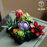 LEGO The Botanical Collection Succulents Building Set – 10309, 771-pcs, Ages 18+ image 6