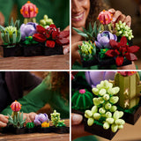 LEGO The Botanical Collection Succulents Building Set – 10309, 771-pcs, Ages 18+ image 7