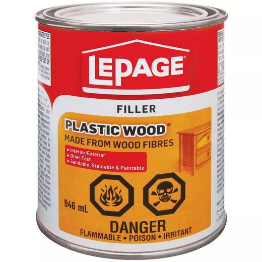 LePage Plastic Wood Filler, 946-mL