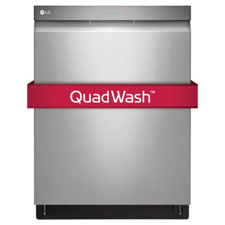 LG 24 in. Stainless-steel Built-in Top Control Dishwasher with Adjustable Third-level Rack