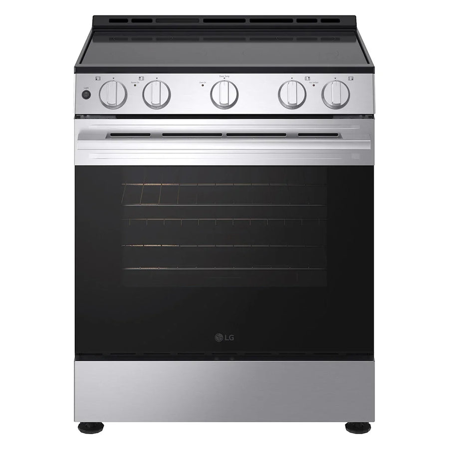 LG 30 in 6.3 cu ft. Stainless Steel Electric Freestanding Range with True Convection and Air Fry
