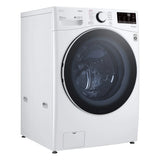 LG 5.2 cu ft. White Front Load Steam Washer with ThinQ Technology and Wi-Fi Enabled product image 3