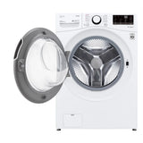 LG Graphite Steel 5.2 cu. ft. AI DD Front Load Steam Washer with ThinQ Technology (Wi-Fi Enabled) product image 2