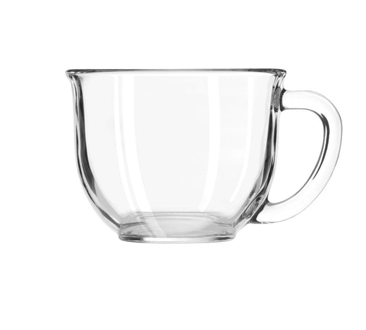 Libbey Clear Glass Oversize Latte Mug, 17-oz