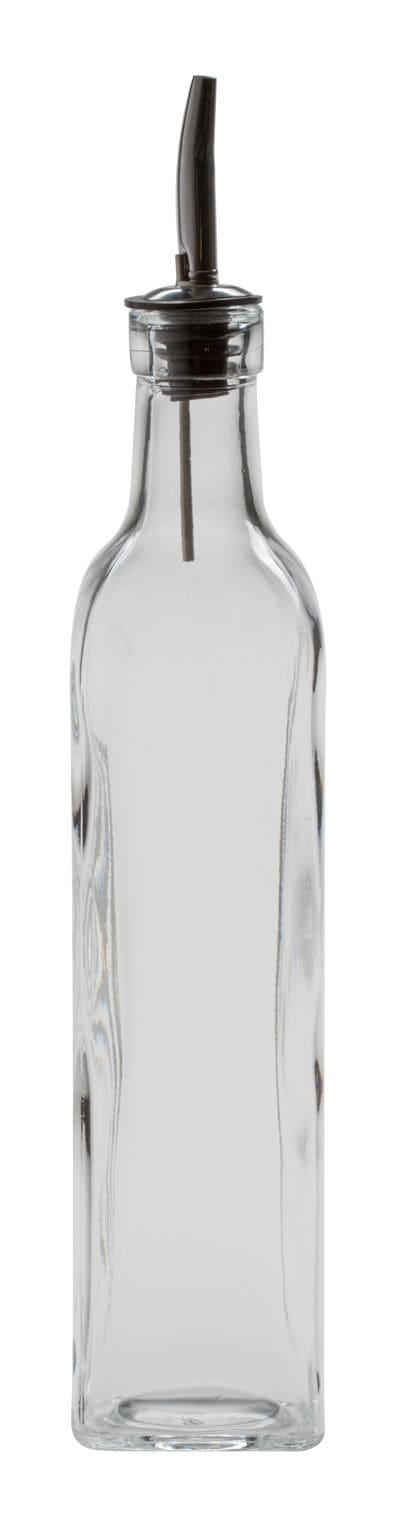 Libbey Glass Oil or Vinegar Cruet/Dispenser, Dishwasher Safe, 500-mL, Clear