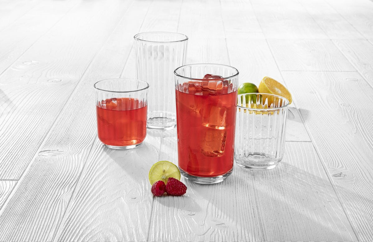 Libbey Panello Glass Set, Drinkware, 12-Pc