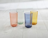 LIBBEY Panello Mixed Colour Highball Glass Set, 4-pk
