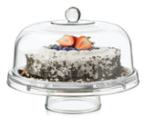 Libbey Selene 6-in-1 Server Cake Stand with Dome image 4