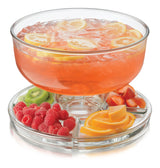 Libbey Selene 6-in-1 Server Cake Stand with Dome image 7