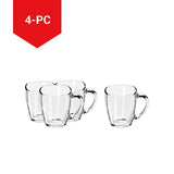 Libbey Square Mug Set, Clear, 4-pc image 3