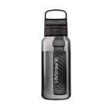 LifeStraw GO Series Water Bottle, 1-L, Black