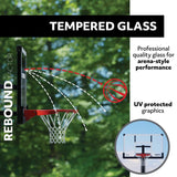Lifetime In-Ground Crank Adjust Bolt Down Outdoor Basketball Hoop, 50-in image 8