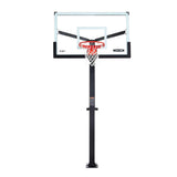 Lifetime Mommoth Bolt Down Basketball Hoop with 60-in Tempered Glass