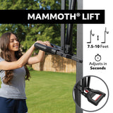 Lifetime Mommoth Bolt Down Basketball Hoop with 72-in Tempered Glass image 6