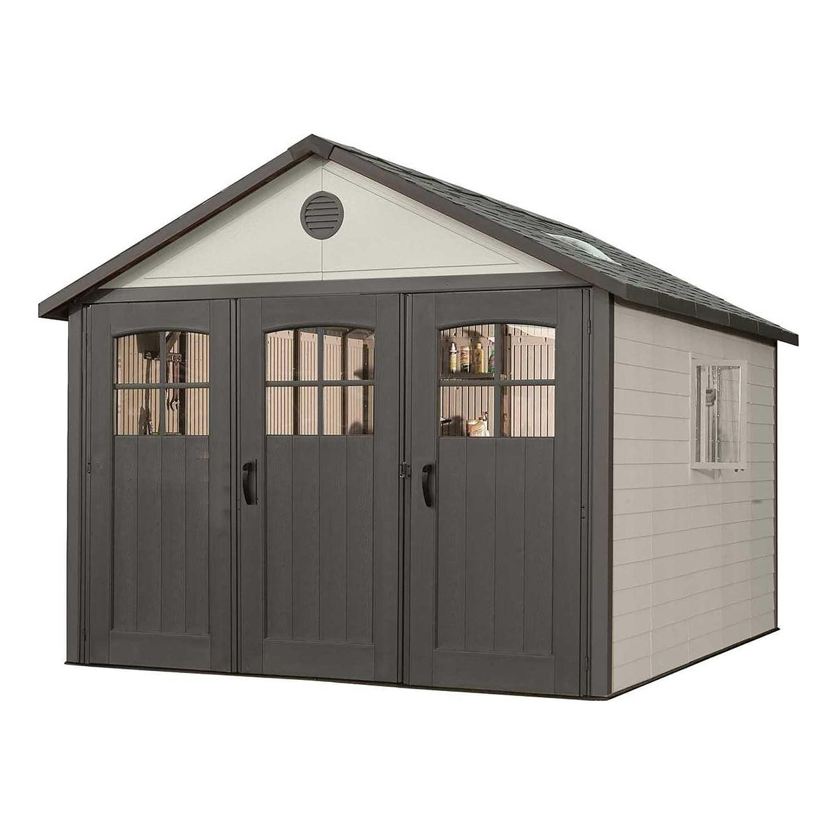 Lifetime Outdoor Storage Shed, 11-ft x 11-ft