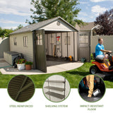 Lifetime Outdoor Storage Shed, 11-ft x 18.5-ft image 6