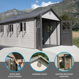 Lifetime Outdoor Storage Shed, 11-ft x 21-ft image 5