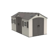Lifetime Outdoor Storage Shed with Dual Side Entry, 15 x 8-ft image 2
