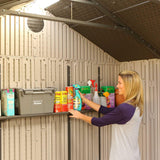 Lifetime Outdoor Storage Shed with Dual Side Entry, 20 x 8-ft image 6