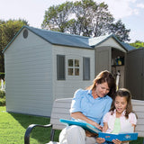 Lifetime Outdoor Storage Shed with Windows, 8-ft x 15-ft image 7