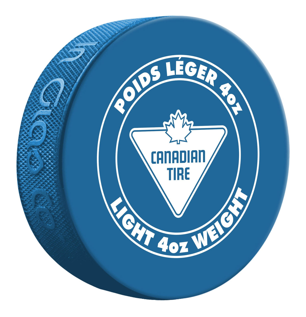 Lightweight Hockey Puck, Blue, 4-oz
