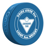 Lightweight Hockey Puck, Blue, 4-oz