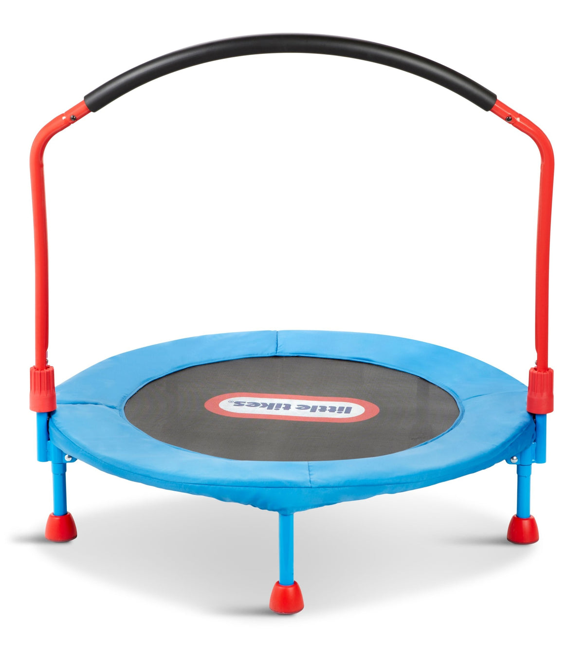 Little Tikes Outdoor/Indoor Portable Bounce Round Trampoline, 3-ft, Ages 3+, Blue