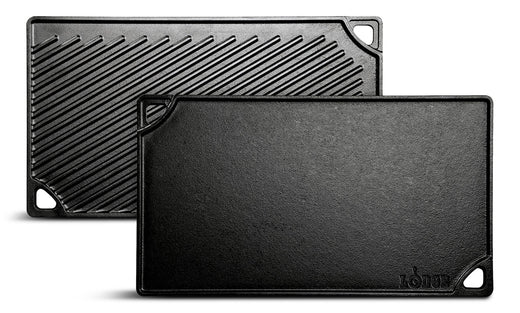 Lodge Seasoned Cast-Iron Griddle, 16.8-in