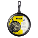 Lodge Seasoned Cast-Iron Griddle with Raised Edges, 10.5-in image 2