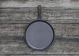 Lodge Seasoned Cast-Iron Griddle with Raised Edges, 10.5-in image 3