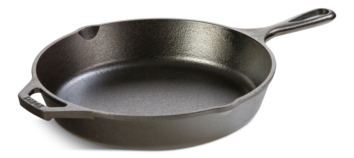 Lodge Seasoned Cast-Iron Skillet, 10.3-in