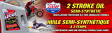 Lucas Oil 2-Stroke Semi-Synthetic Land & Sea Oil, 3.87-L image 4
