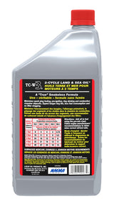 Lucas Oil 2-Stroke Semi-Synthetic Land & Sea Oil, 946-mL image 2