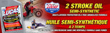 Lucas Oil 2-Stroke Semi-Synthetic Land & Sea Oil, 946-mL image 3