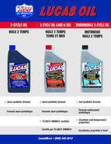 Lucas Oil 2-Stroke Semi-Synthetic Oil, 946-mL image 3