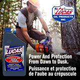 Lucas Oil 2-Stroke Semi-Synthetic Oil, 946-mL image 4