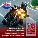 Lucas Oil High Performance Synthetic Motorcycle Oil SAE, 946-mL image 4