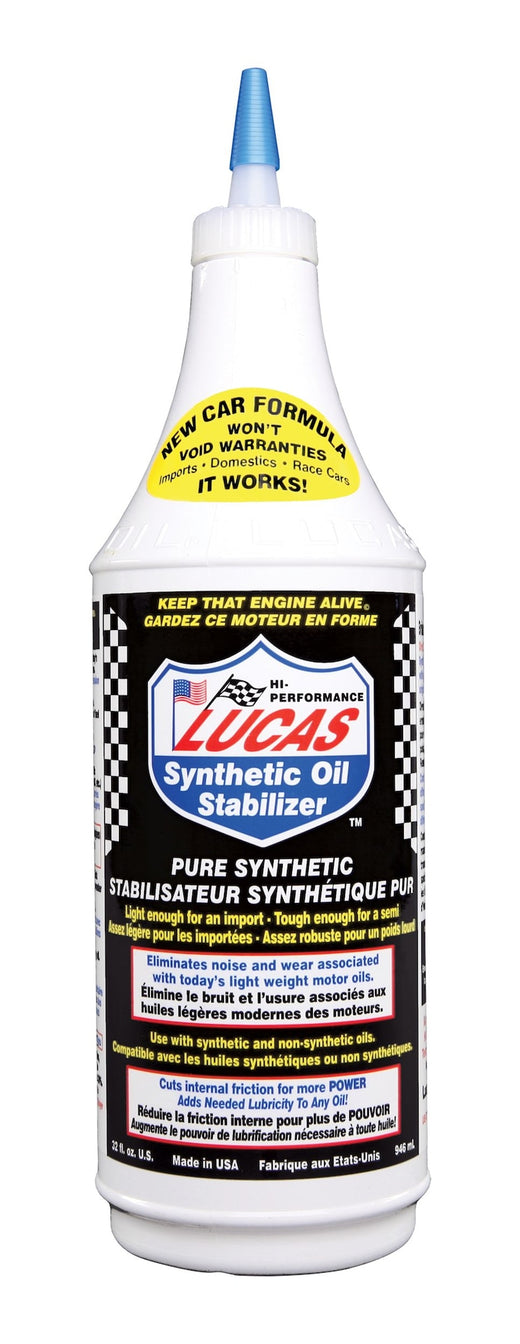 Lucas Oil Synthetic High-Performance Oil Stabilizer, 946-mL