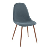 LumiSource Pebble Dining Chair Set, 2-pc