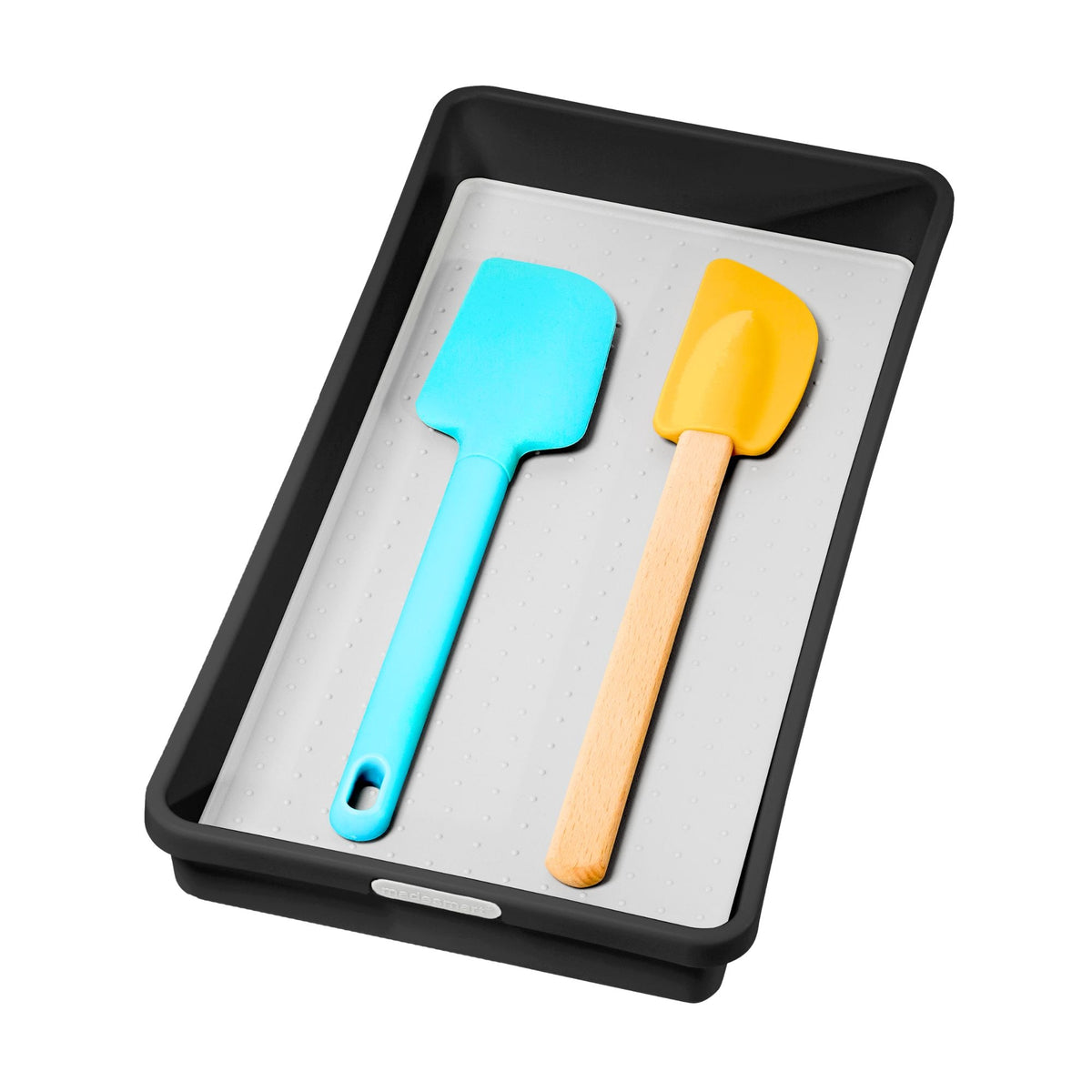 Madesmart Kitchen Utensil Drawer Organizer Tray/Holder, Grey