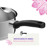 Maharaja 1.5qt Stainless Steel Milk Pan 16cm image 2