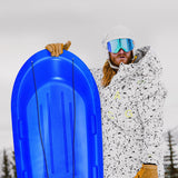 Manitou Kids' Large 3-Person Lightweight Plastic Winter Snow Sled/Toboggan image 5