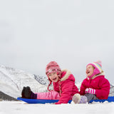 Manitou Kids' Large 3-Person Lightweight Plastic Winter Snow Sled/Toboggan image 6